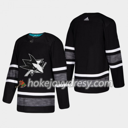 Pánské Hokejový Dres San Jose Sharks Blank Černá 2019 NHL All-Star Adidas Authentic